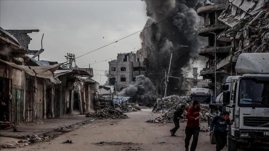 قتيل ومصابون فلسطينيون بقصف جوي إسرائيلي جنوبي غزة