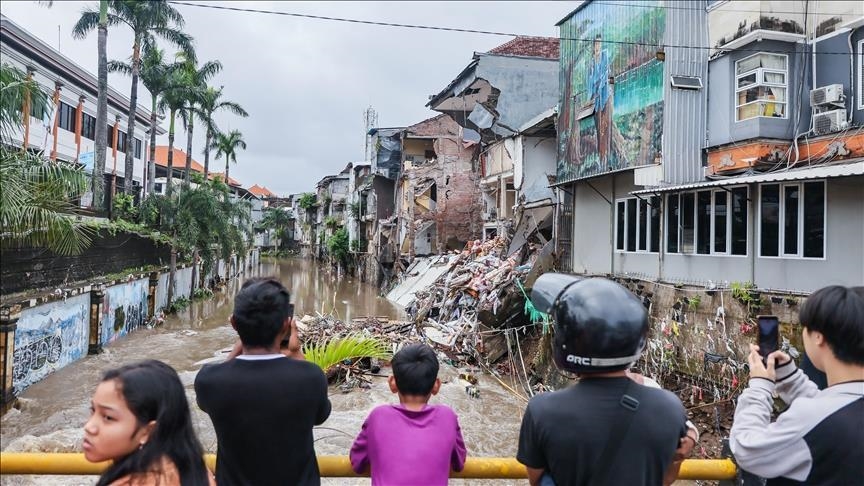 Heavy rains trigger floods, landslides across Indonesia's Bali island