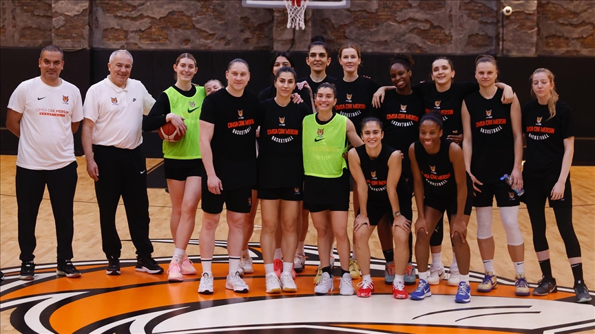 ÇİMSA ÇBK Mersin, FIBA Kadınlar Avrupa Kupası yarı final ilk maçından avantajlı dönmek istiyor