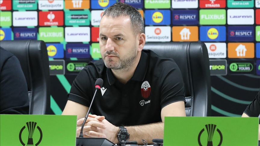 Shkendija Teknik Direktörü Bekjiri: Samsunspor gerçekten çok güçlü bir takımdır