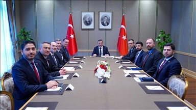 Cumhurbaşkanı Yardımcısı Yılmaz, American Turkish Business Roundtable heyetini kabul etti