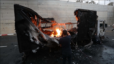  Illegal Israeli settlers torch Palestinian homes, vehicles in occupied West Bank