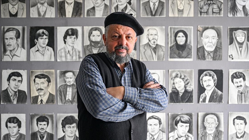 Ressamın atölyesinde unutulan portreler yarım asırdır sahiplerini bekliyor