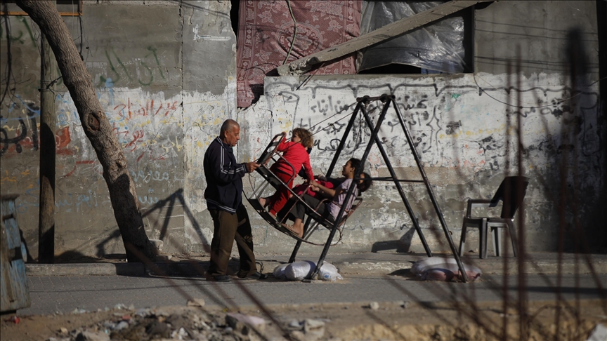 2 Palestinians killed, 4 injured in Israeli drone strike on Gaza park despite ceasefire
