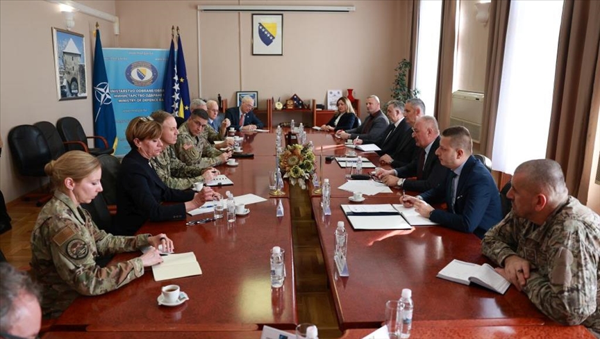 Sastanak Heleza i komandanta NATO-a Wikoffa: BiH ostaje čvrsto na euroatlantskom putu