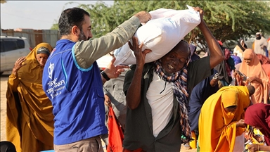 Türkiye Diyanet Vakfı, Somali'de ihtiyaç sahibi 8 bin 250 aileye gıda yardımı yaptı