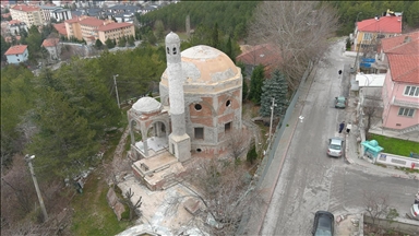 Kütahya'da Çinili Cami'nin yıkılarak yeniden yapılması için çalışmalar sürüyor