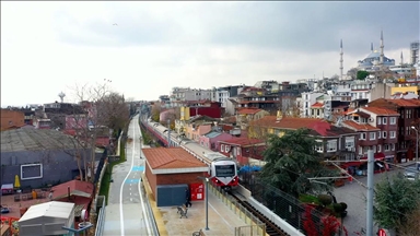 İstanbul'daki Sirkeci-Kazlıçeşme Raylı Sistem Hattı, iki yılda 8 milyonda fazla yolcuyu taşıdı