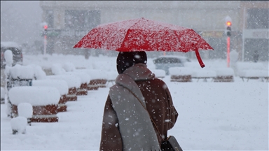 Li Erzirom, Erdexan, Tuncelî, Qers û Erzincanê berf barî