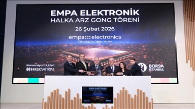 Borsa İstanbul'da gong Empa Elektronik için çaldı