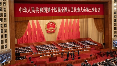 China removes 9 senior military officials from national legislature
