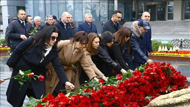 Azerbaycan'da Hocalı Katliamı'nın kurbanları anılıyor