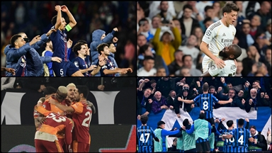 UEFA Şampiyonlar Ligi'nde son 16 play-off turu rövanş maçları tamamlandı