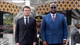French president discusses eastern DR Congo with his Congolese counterpart