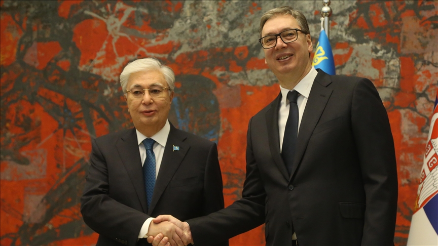 Kazakh, Serbian presidents discuss cooperation in trade, defense, AI
