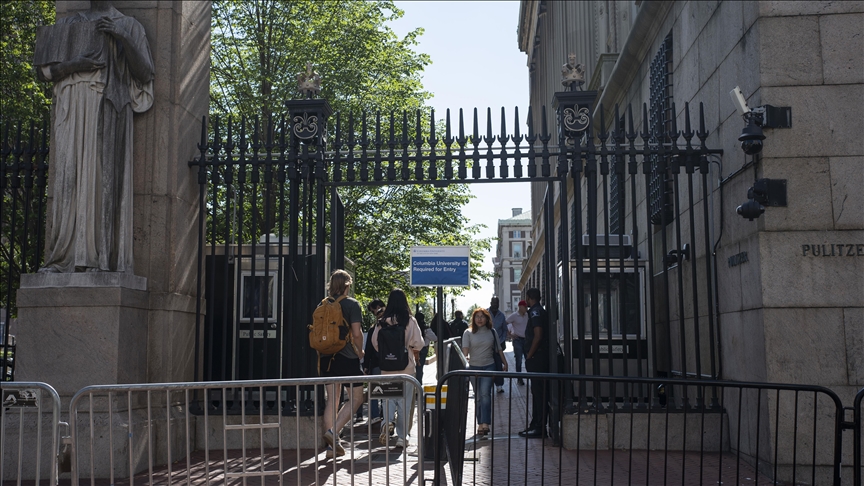 Columbia University student released by Homeland Security after being detained in New York dormitory