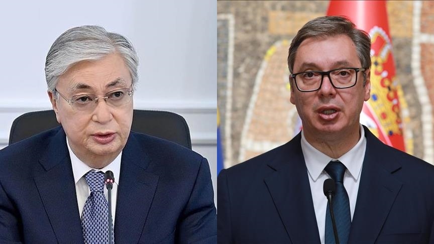 Presidentët e Kazakistanit dhe Serbisë diskutojnë bashkëpunimin në tregti, mbrojtje dhe inteligjencë artificiale