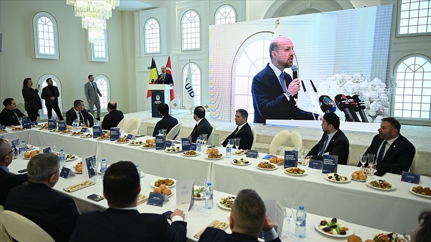 Uluslararası Demokratlar Birliği, Brüksel'de iftar programı düzenledi
