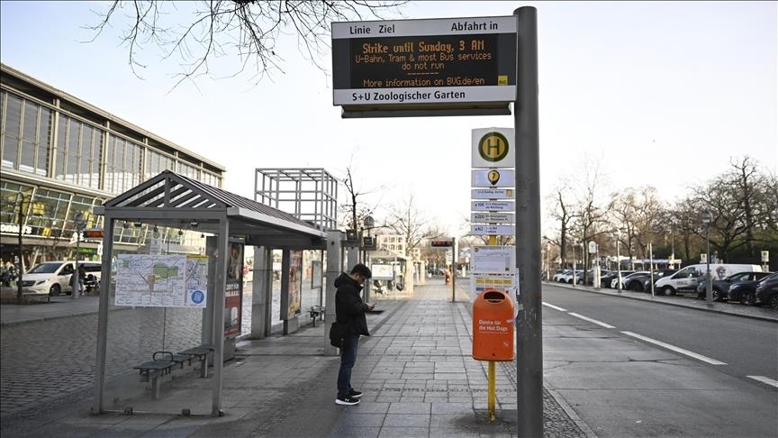Новая волна забастовок парализовала общественный транспорт в Германии
