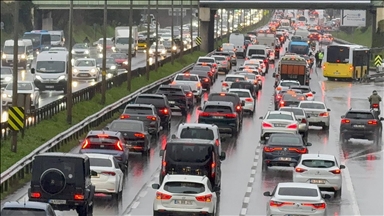 İstanbul'da iftar öncesi trafik yoğunluğu yüzde 89'a çıktı