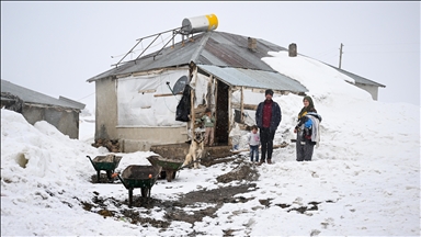 Li Wanê li gundekî ku zivistanê vala dibe, jin û mêrek ev 9 sal in bi tenê dimînin 