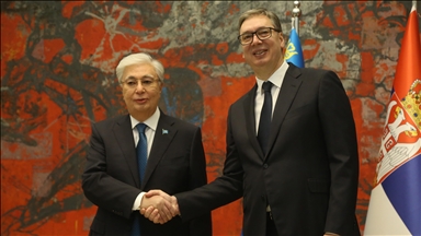 Претседателите на Казахстан и Србија разговараа за соработка во трговијата, одбраната и вештачката интелигенција