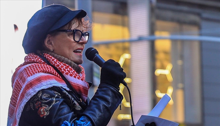 Award-winning American actress says career blocked for 'speaking out' for Gaza