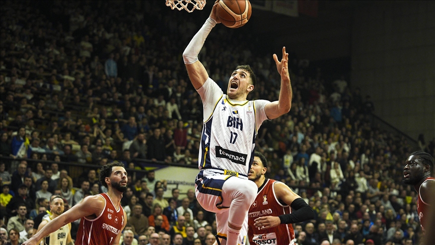 Košarkaši BiH savladali Švicarsku i došli do prve pobjede u kvalifikacijama za SP