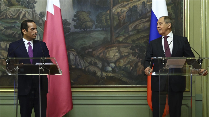 Russian, Qatari top diplomats call for halt to hostilities amid US-Israeli strikes on Iran