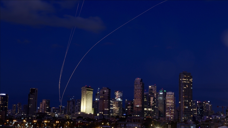 Израильская армия объявила о перехвате ракет, запущенных из Ирана