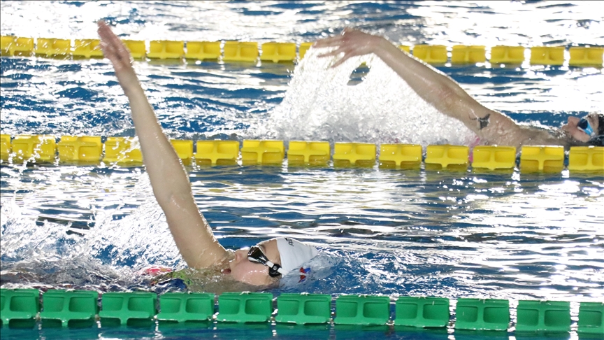 Sloven yüzücüler, Avrupa Şampiyonası için Erzurum'da kulaç atıyor