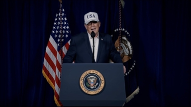 Trump says he wants to bring 'freedom' to the Iranian people