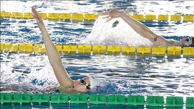 Sloven yüzücüler, Avrupa Şampiyonası için Erzurum'da kulaç atıyor
