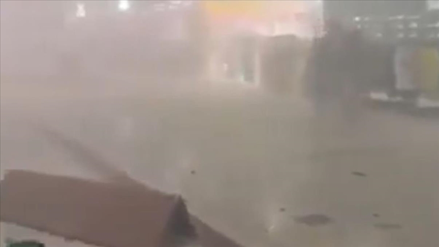 تزامنا مع هجمات إيرانية.. 4 إصابات في مطار دبي جراء "حادث" 