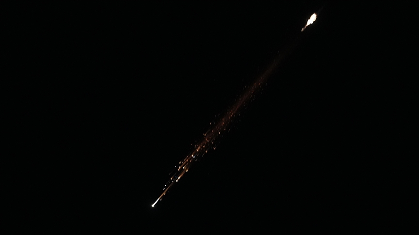 Missile intercepted in northern Israel; 3 civilians evacuated after rocket impact in central area: media