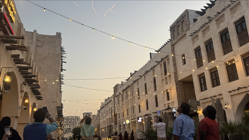 Explosions reported over Doha during missile interception operations