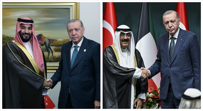 Cumhurbaşkanı Erdoğan'dan diplomasi trafiği