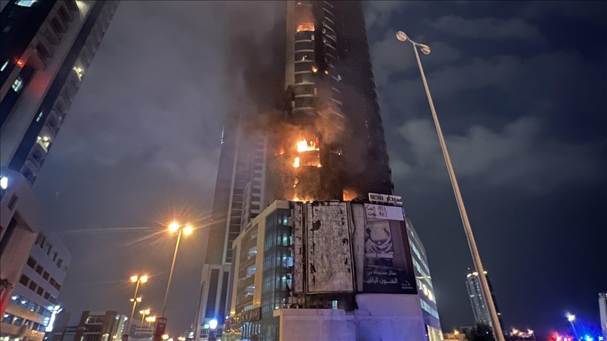 Беспилотник-камикадзе поразил здание в столице Бахрейна