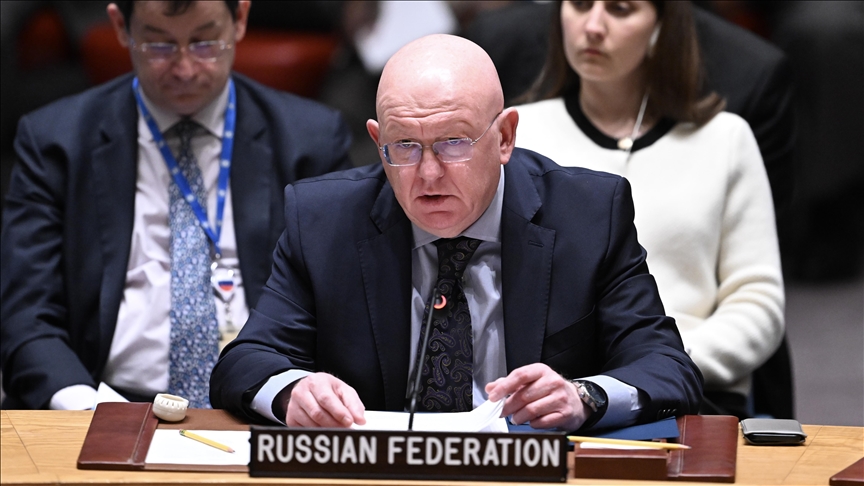 Russia at UN calls US, Israeli attacks on Iran 'another unprovoked act of armed aggression'
