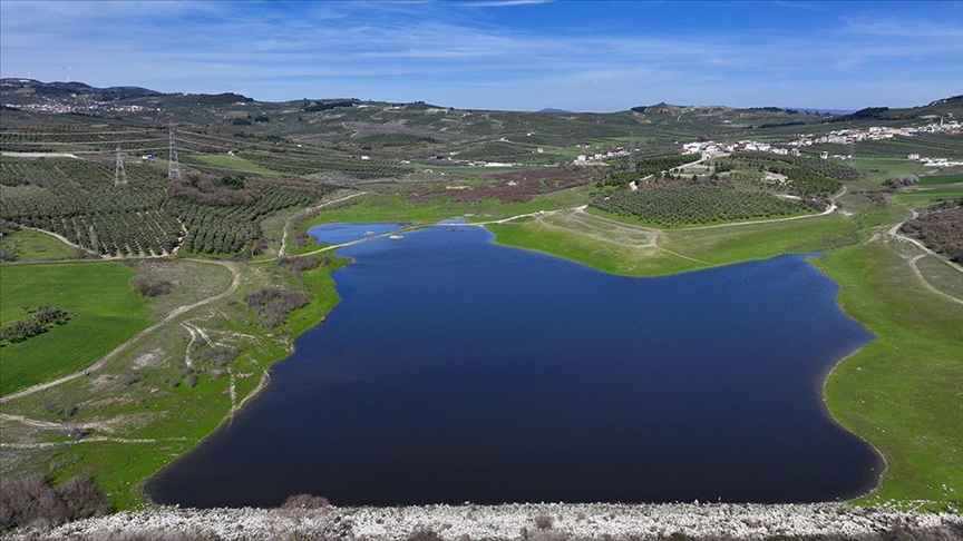 Yazın kuruma noktasına gelen Bursa'nın tarımsal sulama barajları yeniden doluyor