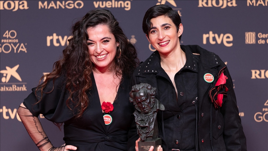 Spain's Goya Awards marked by pro-Palestine messages as artists demand ‘stop genocide’