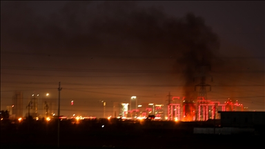 ئاگرەکەی فڕۆکەخانەی نێودەوڵەتی هەولێر بەردەوامە