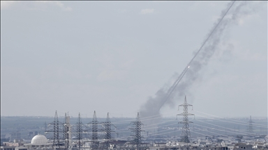 Smoke rises from US military base in Erbil after explosions