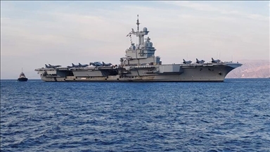 BFMTV: Fransız Charles de Gaulle uçak gemisi Doğu Akdeniz'e gönderildi