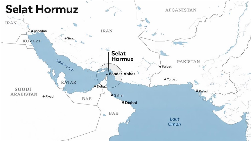Iran ancam serang kapal yang melintas di Selat Hormuz