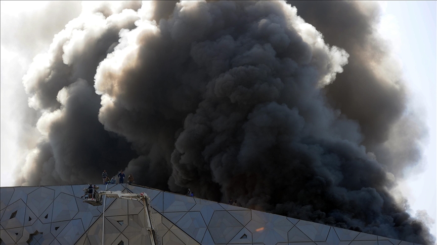 US Embassy in Kuwait urges people to stay away as smoke reported near compound