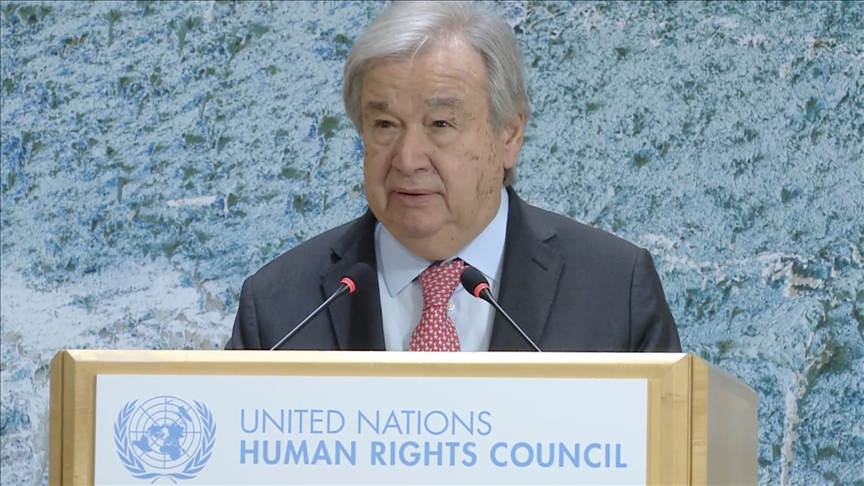 UN chief, Qatari emir discuss escalating hostilities in Middle East