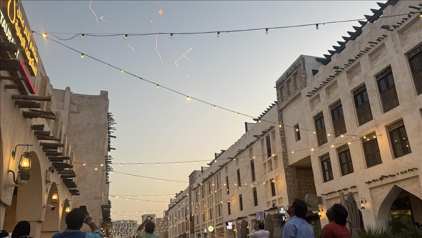 Qatar says 2 drones from Iran target energy sites