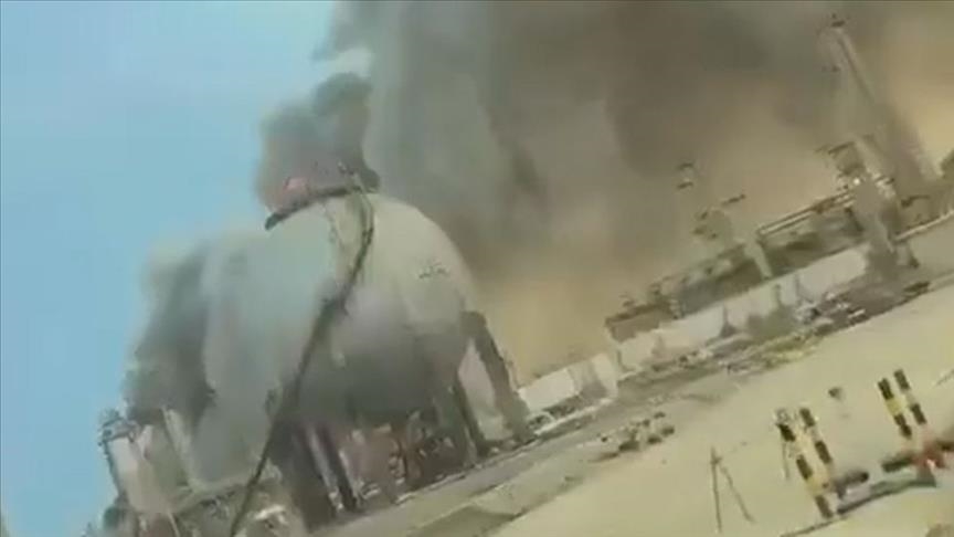 بە ئاراستەکردنی فڕۆکەی بێفڕۆکەوان پاڵاوگەیەکی ئارامکۆ لە سعوودیە کرایە ئامانج