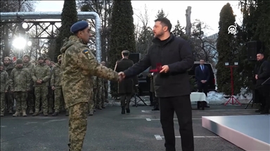 Ukrayna Devlet Başkanı Zelenskiy Kiev'de iftar programına katıldı